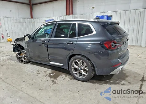 2023 BMW X3 xDrive30I z USA, uszkodzony, nr VIN 5UX53DP09P9P65268